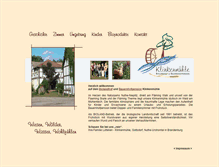 Tablet Screenshot of klinkenmuehle.de